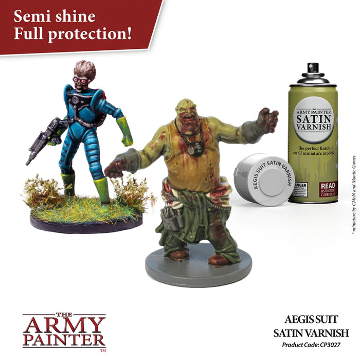 Colour Primer: Aegis Suit Satin Varnish: Spray