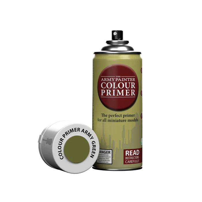 Colour Primer: Army Green: Spray