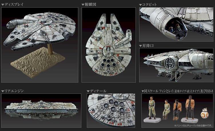 1/144 Millennium Falcon (The Force Awakens Ver.)