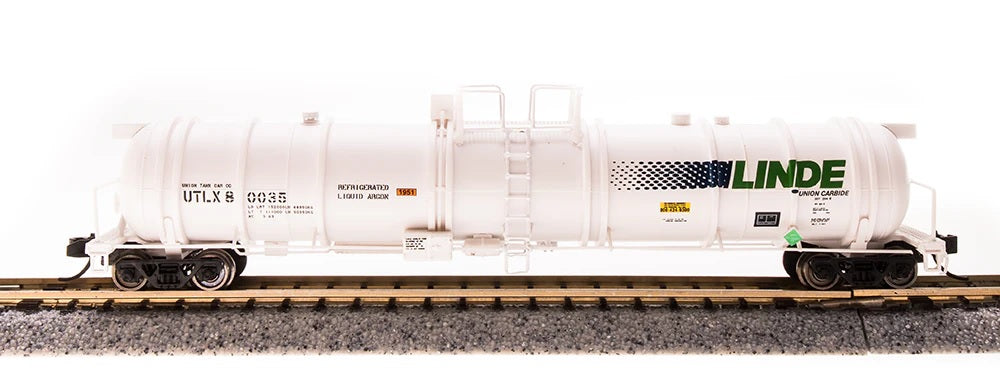 Broadway Limited 3724 CRYOGENIC TANK CAR, LINDE, 2-PACK N Scale