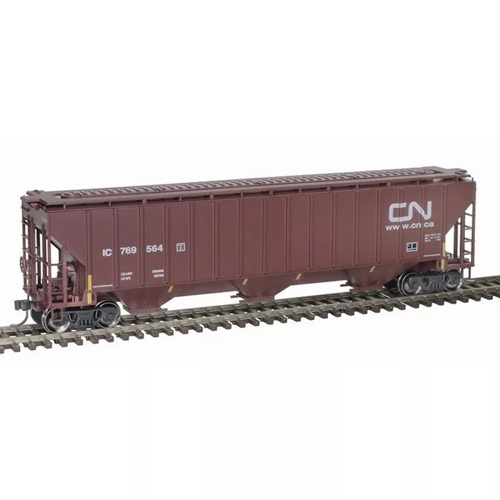 Atlas N Scale TMAN THRALL 4750 COVERED HOPPER CANADIAN NATIONAL [IC] #769578