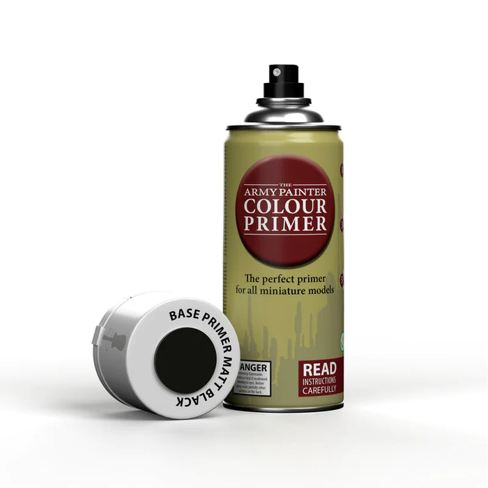 Colour Primer: Matt Black: Spray