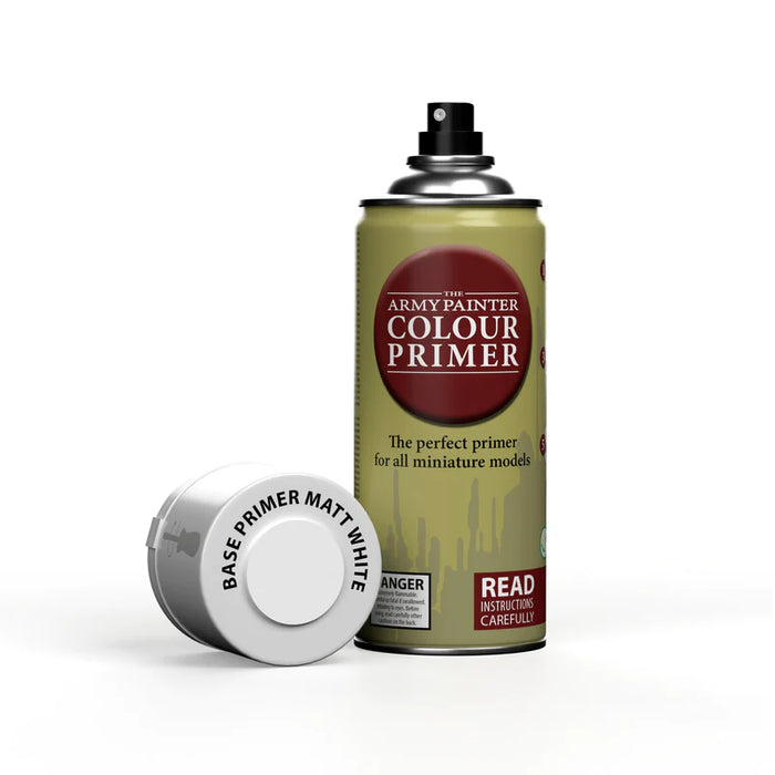 Colour Primer: Matt White: Spray