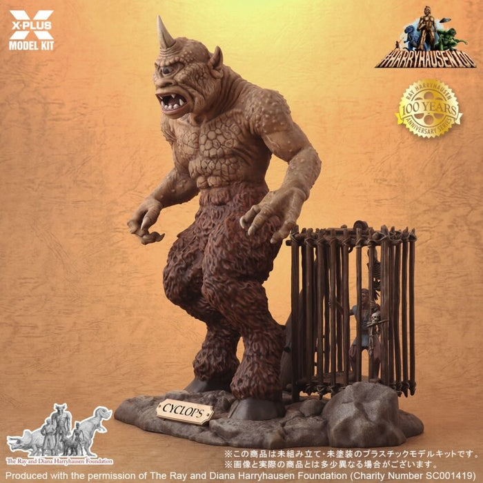 X-Plus Models Ray Harryhausen's Cyclops Model Kit