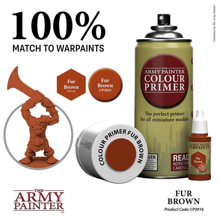 Colour Primer: Fur Brown: Spray