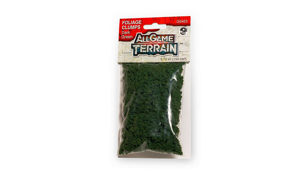 All Game Terrain: Ground Cover: Dark  Green Foliage Clumps