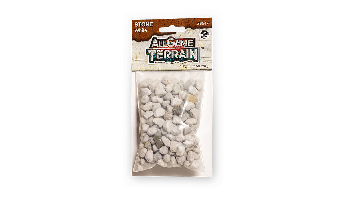 All Game Terrain: Rocks: Stone - White