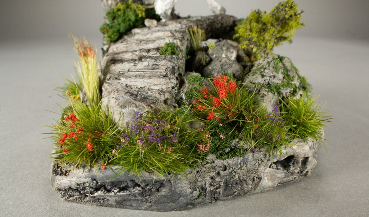 All Game Terrain: Peel 'n' Plant Tufts: Purple Flowers