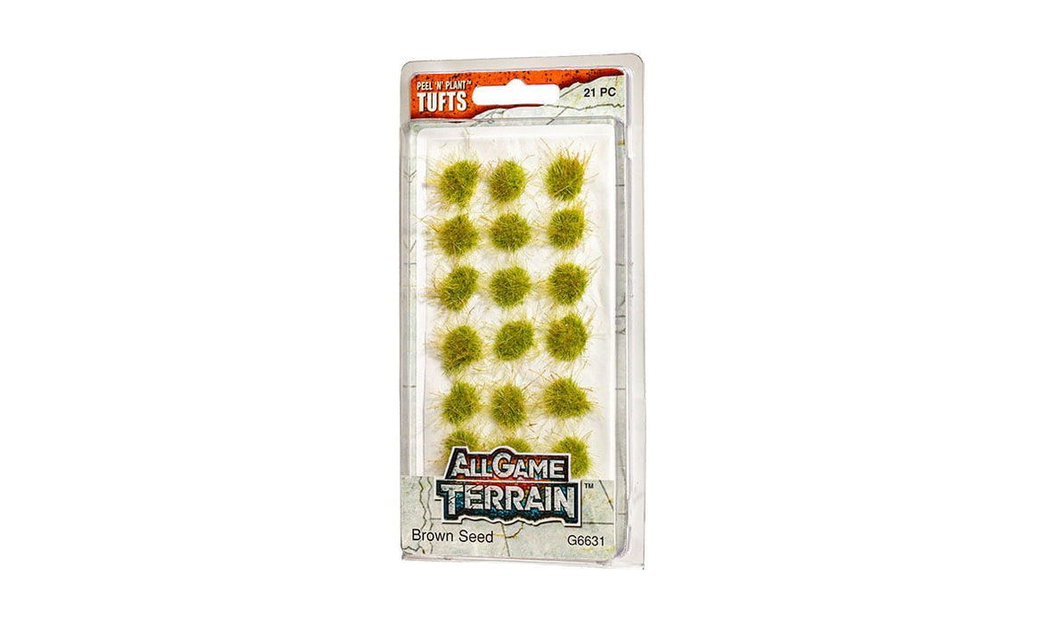 All Game Terrain: Peel 'n' Plant Tufts: Brown Seed Tufts