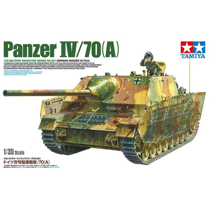 Tamiya German Panzer IV/70(A) - 1/35 Scale Model Kit