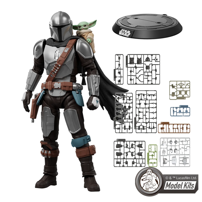 Blokees Star Wars Champion Class Mandalorian and Grogu