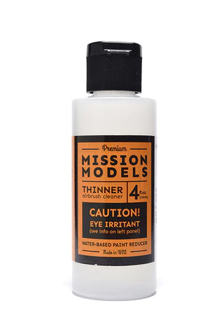 Mission Models RC Paint: THINNER / AIRBRUSH CLEANER 4OZ