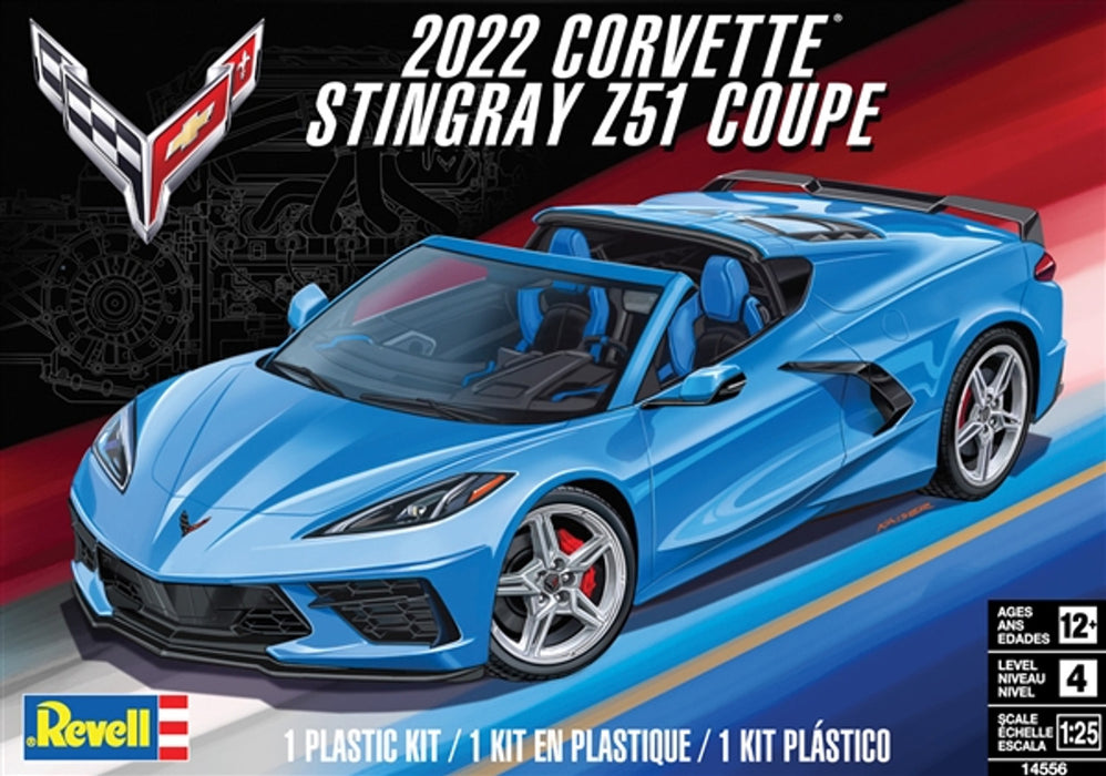 2022 Corvette Stingray Z51 Coupe (New Tool) 1/25 Scale