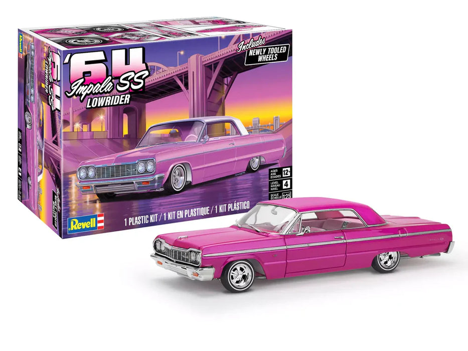 Revell 1964 Impala SS Lowrider- 1/25 Scale Model Kit