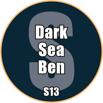 Pro Acryl Paints: Signature: Ben Komets Dark Sea Ben