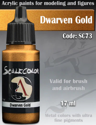 Scale75 Paint: Dwarven Gold