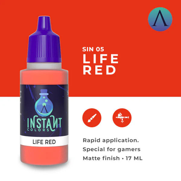 Scale75 Paint: Instant Colors: Life Red