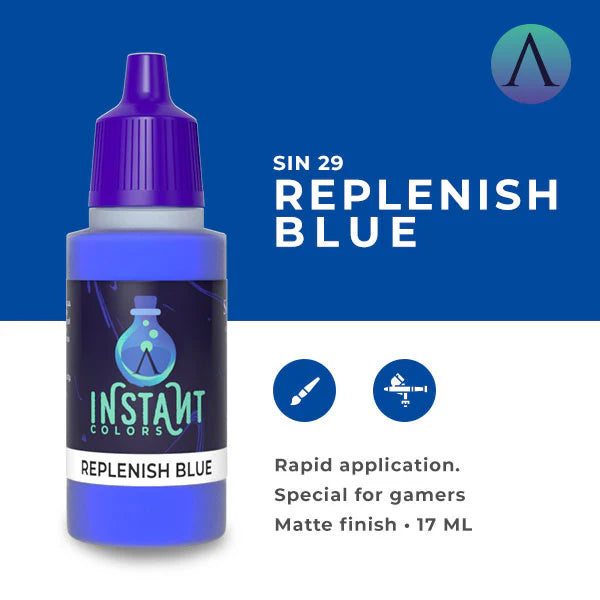 Scale75 Paint: Instant Colors: Replenish Blue