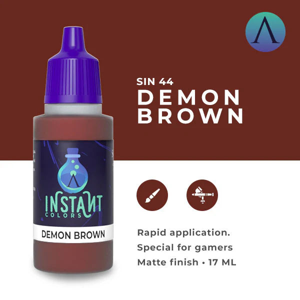 Scale75 Paint: Instant Colors: Demon Brown