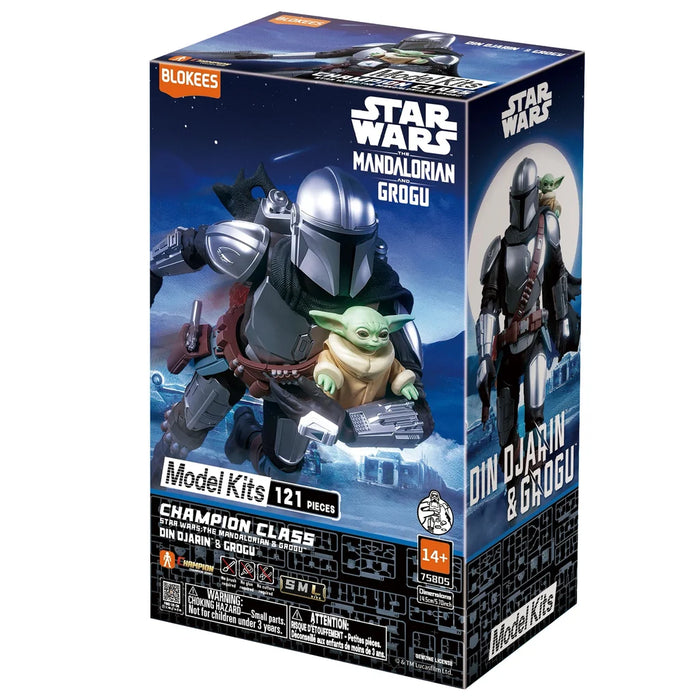 Blokees Star Wars Champion Class Mandalorian and Grogu