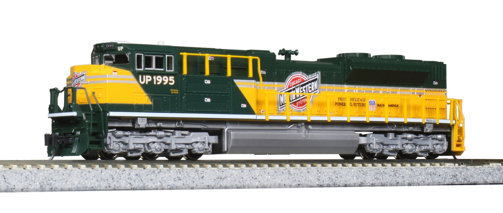 Kato 176-8407 SD70ACE: UP HERITAGE C&NW #1995 N Scale