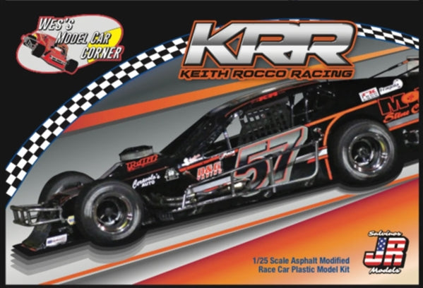 Wes's Model Car Corner Keith Rocco Racing Asphalt Modified Kit - 1/25 Scale Model Kit