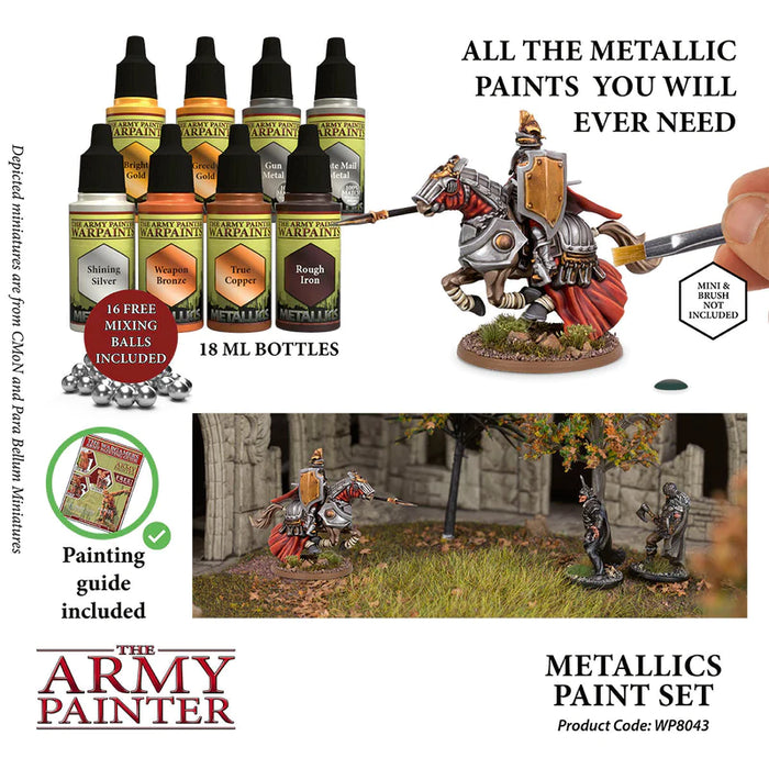 Warpaints Metallics: Paint Set