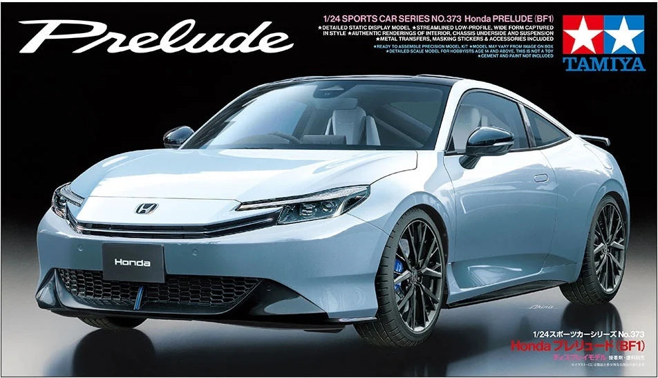 Tamiya 2025 Honda Prelude - 1/24 Scale Model Kit