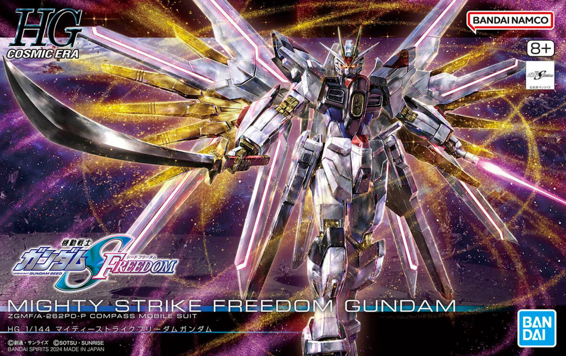 HGCE 250 ZGMF/A-262PD-P Mighty Strike Freedom Gundam