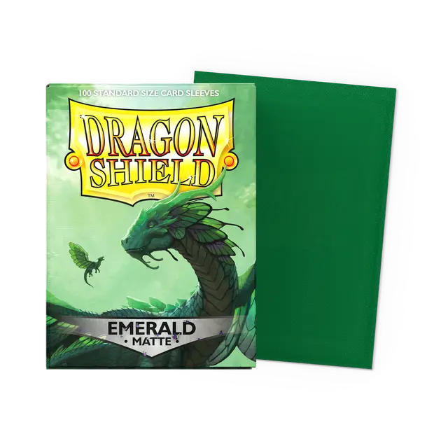 Emerald - Matte Sleeves - Standard Size