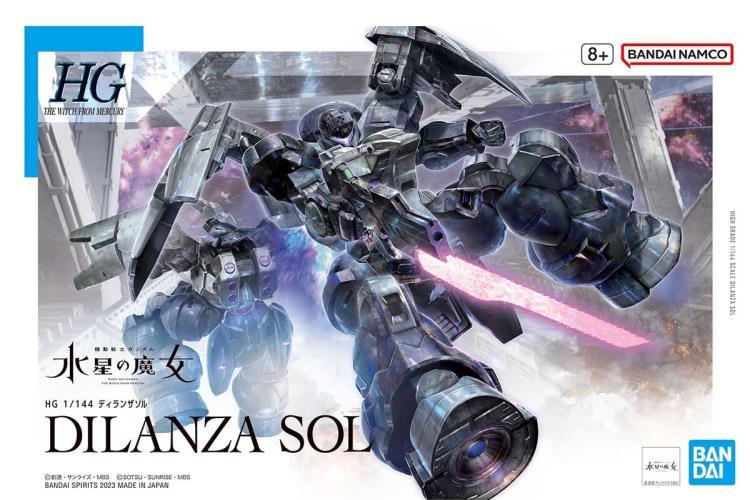 Bandai 21 Gundam Dilanza Sol The Witch from Mercury 1/144 Figure Model Kit