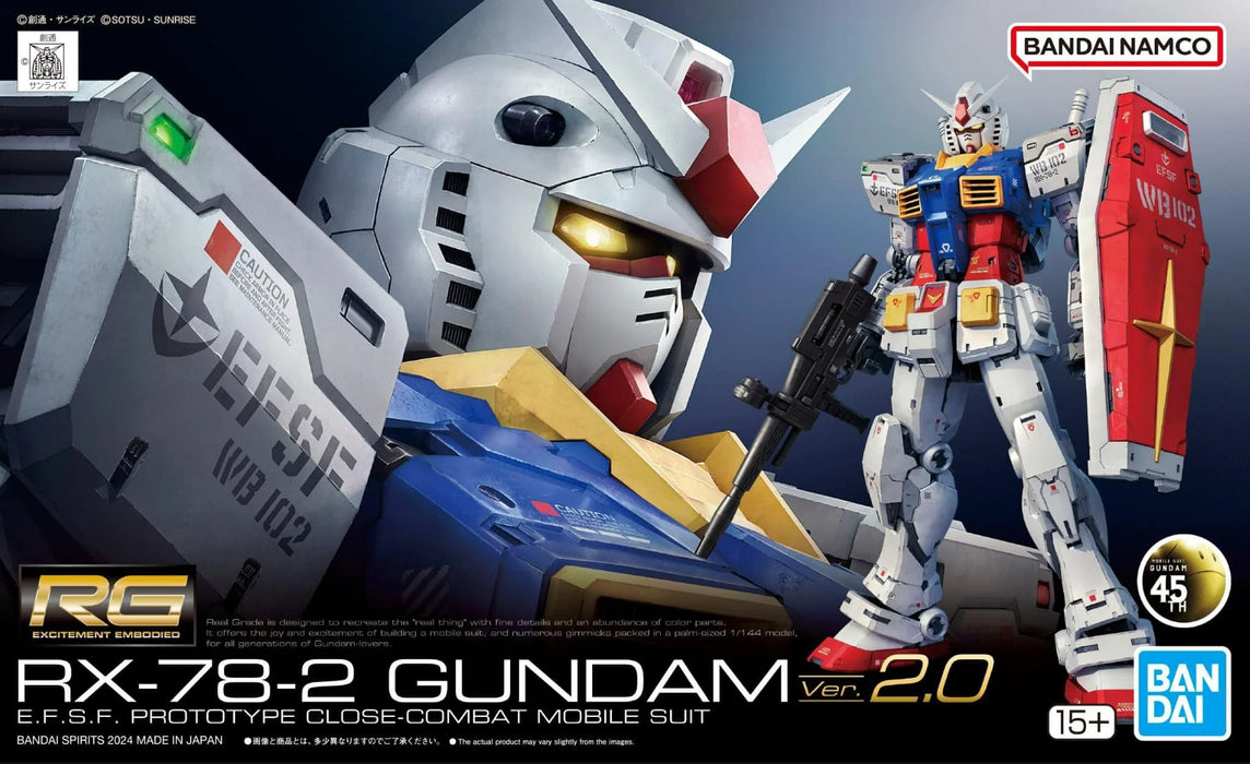 RG 40 RX-78-2 Gundam [Ver. 2.0]