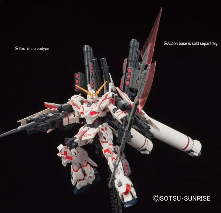 HGUC 199 Full Armor Unicorn Gundam (Destroy Mode) (Red Color Ver.)