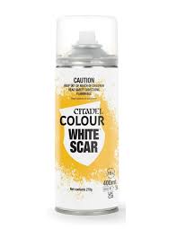 Citadel Colour Spray:  White Scar -62-36