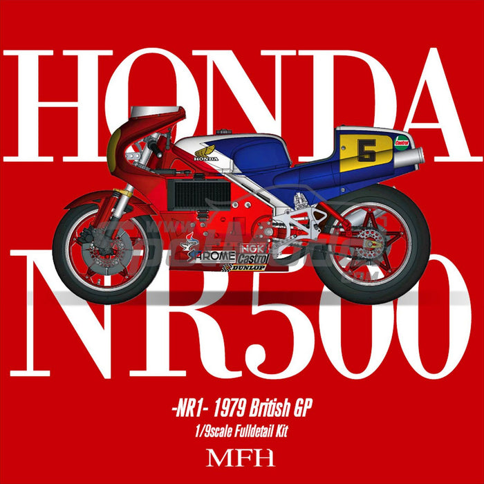 1/9 Scale Model Kit: HONDA NR500 [NR1] Full Detail