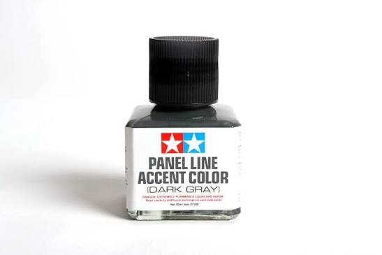 Tamiya Panel Line Accent Color - Dark Gray