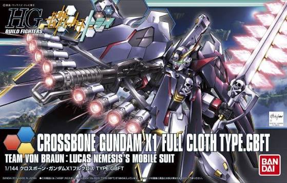 HG Crossbone Gundam X1 Full Cloth Type