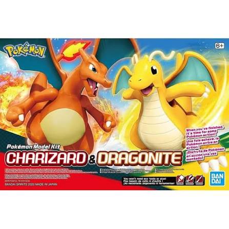Pokémon Charizard and Dragonite Double Kit