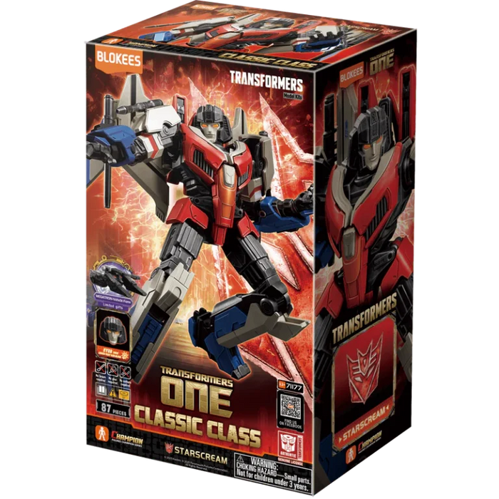 Blokees Transformers One Classics Class 16 Starscream