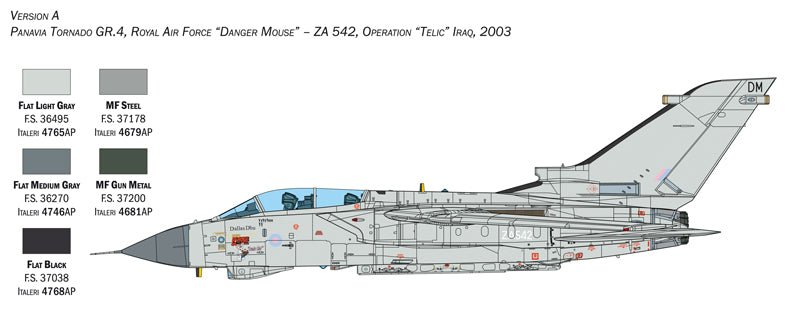 Italeri TORNADO GR. 4 - 1/32 Scale Model Kit