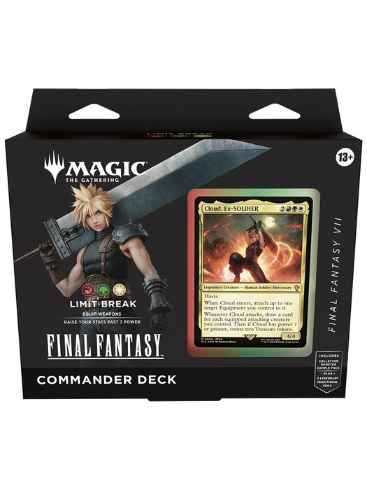 Magic: The Gathering FINAL FANTASY Commander Deck - FINAL FANTASY VII Limit Break