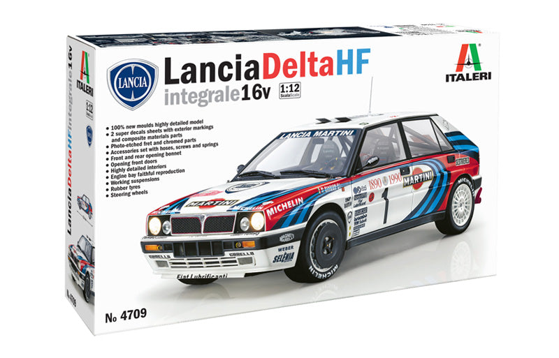 Italeri Lancia Delta HF integrale 16v - 1/12 Scale Model Kit