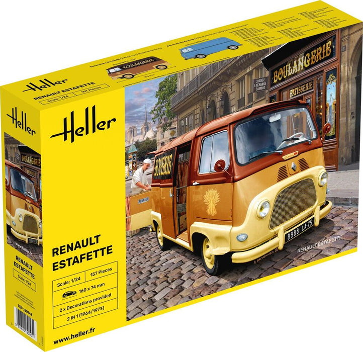 Heller Renault Estafette - 1/24 Scale Model kit