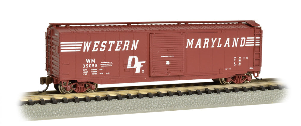 Bachmann Western Maryland #35055 - 50' Sliding-Door Boxcar w/Roofwalk