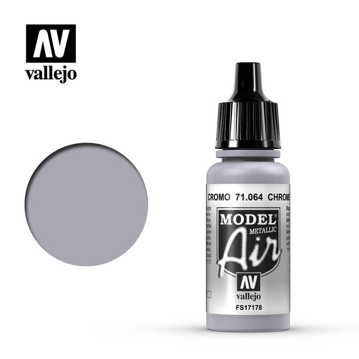 Vallejo Model Air: Chrome (Metallic)