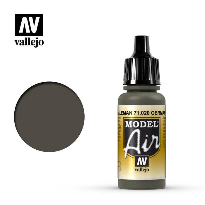 Vallejo Model Air: Green Brown