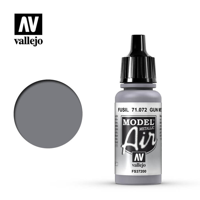 Vallejo Model Air: Gunmetal (Metallic)