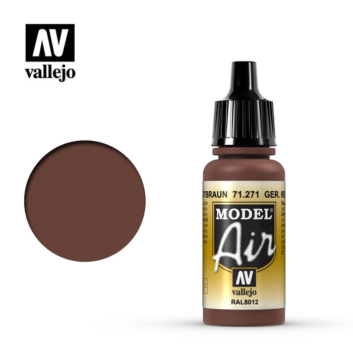 Vallejo Model Air: German Red Brown