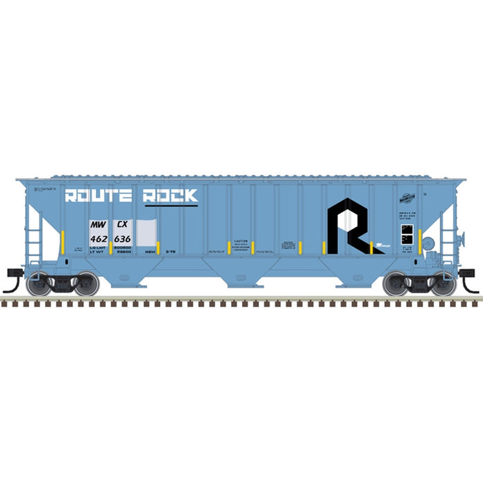 Atlas N Scale Trainman THRALL 4750 Covered Hopper Midwest Railcar [Ex-Rock] #462636