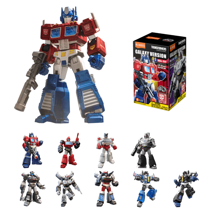 Blokees Transformers Galaxy Class Wave 1 Roll Out Sealed